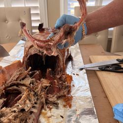 Tastebuds - This lechos has no meat inside as you can see it's all bone the worstand it's TASTEBAD!