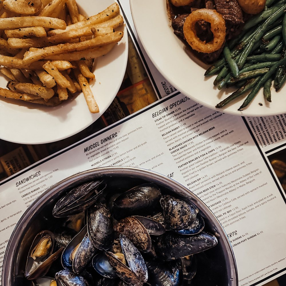 Cadieux Cafe - Mussels and Steak Tips - Belgian Near Me - Detroit, Michigan Cadieux Cafe - Mussels and Steak Tips - Belgian Near Me - Detroit, Michigan