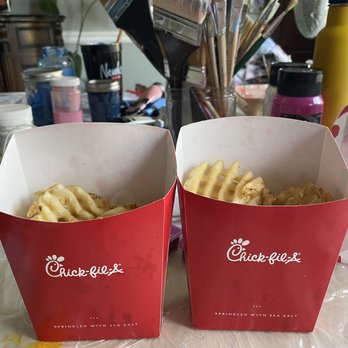 Chick-fil-A - 2 "large" Chick-fil-A Waffle Potato Fries - Fast Food Near Me - Austell, Georgia
