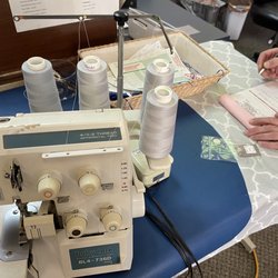 All American Sew, Vac, and More - My very old Baby Lock machine that he fixed.