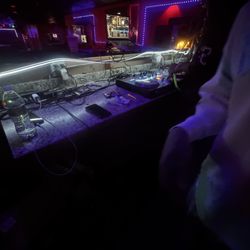Dubai Hookah Lounge - Behind the DJ booth