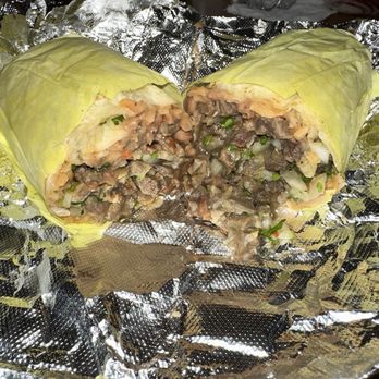 Tacos los Potrillos - Burrito with Cabeza - Tacos Near Me - West Covina, California