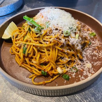 Lunch Lady - Garlic noodle . Too much shrimp paste. - Vietnamese Near Me - Vancouver, British Columbia Lunch Lady - Garlic noodle . Too much shrimp paste. - Vietnamese Near Me - Vancouver, British Columbia