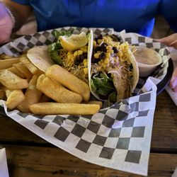 Billy Jacks Grill & Bar - Triggerfish Tacos - delicious!!!