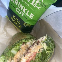 The California Way - Spinach Spicy Chicken Bacon Ranch Wrap