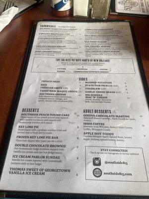 Menu photo 4 Southside 815 Alexandria, VA Menu photo 4 Southside 815 Alexandria, VA