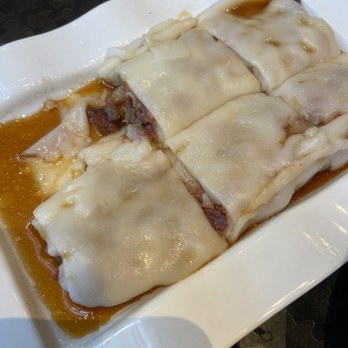 Dragon Beaux - BBQ Pork Rice Crepe Roll - Dim Sum Near Me - San Francisco, California Dragon Beaux - BBQ Pork Rice Crepe Roll - Dim Sum Near Me - San Francisco, California