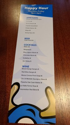 Menu photo 4 Blue Moose Topeka, KS