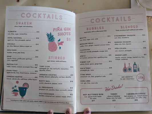 Menu photo 6 Palomar Portland, OR