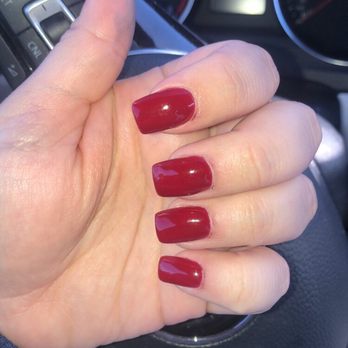 Number 1 Nails - Nicks of dried blood on cuticles - Nail Salons Near Me - Moreno Valley, California