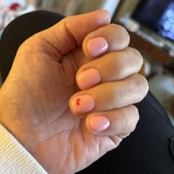 Red Persimmon Nails