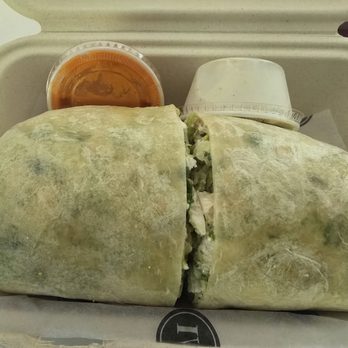 VI Coffee Bar - Huge chicken wrap - Coffee & Tea Near Me - Boca Raton, Florida