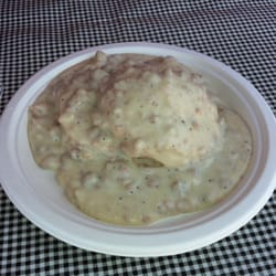 Streets Food Cart - Single classic biscuit and gravy