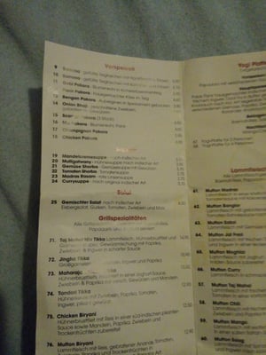 Menu photo 2 Taj Mahal Lüneburg, NI Menu photo 2 Taj Mahal Lüneburg, NI