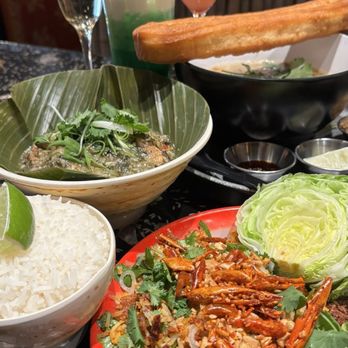 Taurus Ox - Nam Khao, Mok Gai (special item), Khao Piek Sen - Laotian Near Me - Seattle, Washington