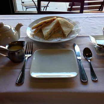 Clementine - The first course of Afternoon Tea is four sandwiches. - Bakeries Near Me - Los Angeles, California Clementine - The first course of Afternoon Tea is four sandwiches. - Bakeries Near Me - Los Angeles, California