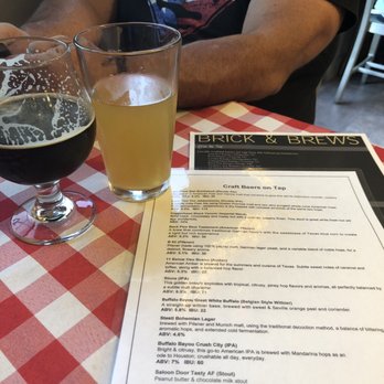 Brick and Brews - Amazing menu - Pizza Near Me - Magnolia, Texas