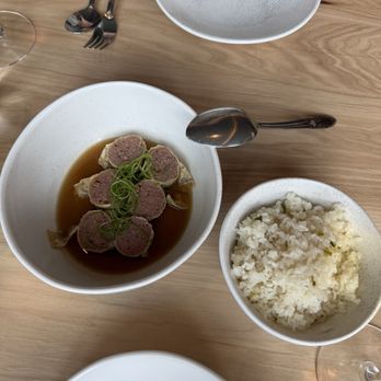Firstborn - Duck sausage and duck fat rice - Chinese Near Me - Los Angeles, California