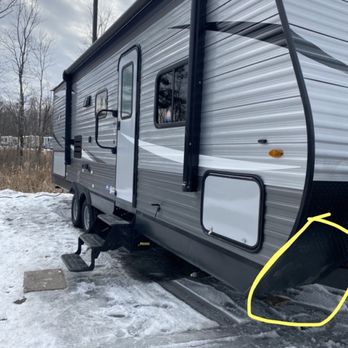 Blue Compass RV - Salt from being shipped and AFTER the "detail". - RV Dealers Near Me - Latham, New York