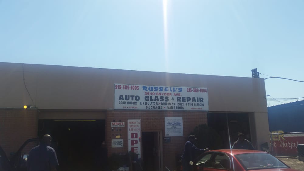 RUSSELL’S AUTO REPAIR 2640 Snyder Ave, Philadelphia, Pennsylvania