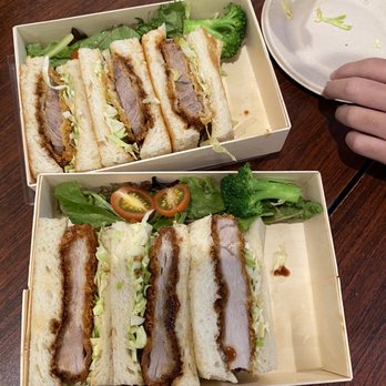 Koharu Japanese Cafe - Sorry, was hungry and ate a piece from each already before remembering to take pic. Each box has four pieces. - Japanese Near Me - Alameda, California Koharu Japanese Cafe - Sorry, was hungry and ate a piece from each already before remembering to take pic. Each box has four pieces. - Japanese Near Me - Alameda, California