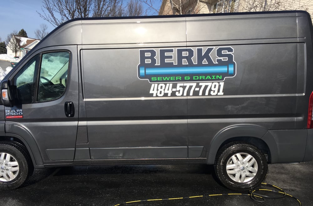 Slide of Mike's Drain Service