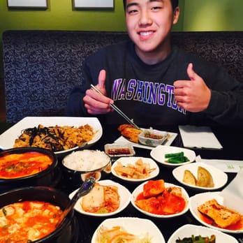 Korea House - Kim chee fried rice, mushroom tofu soup, mandoo, pa jun. All excellent. - Korean Near Me - Bothell, Washington Korea House - Kim chee fried rice, mushroom tofu soup, mandoo, pa jun. All excellent. - Korean Near Me - Bothell, Washington
