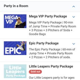 The package descriptions online...