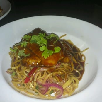 The Chef's Table - Pan seared sturgeon with Thai noodles - New American Near Me - Rocklin, California The Chef's Table - Pan seared sturgeon with Thai noodles - New American Near Me - Rocklin, California