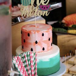 Designer Cakes and Desserts - For my daughters first birthday, we wanted a watermelon theme and Designer Cakes and Desserts nail it. Thank you!!!!!