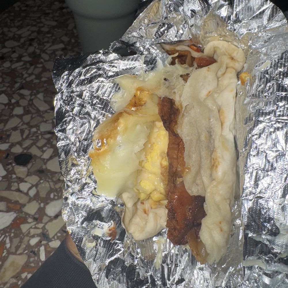 Daydreamer Coffee - Veracruz Taco (Bacon, Egg, & Cheese) - Coffee & Tea Near Me - Austin, Texas Daydreamer Coffee - Veracruz Taco (Bacon, Egg, & Cheese) - Coffee & Tea Near Me - Austin, Texas