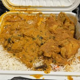 Chicken Curry Pizza