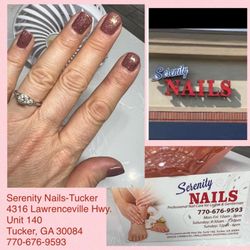 Serenity Nails - Special thanks to Serenity Nails Tucker and nail tech, Hannah, for my natural manicure!