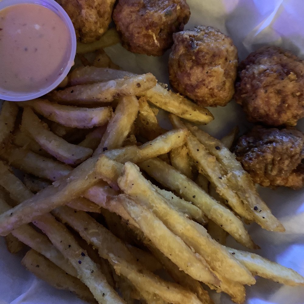 Ollie's Juke Joint and Cafe - Appetizer, alligator, not my favorite - Bars Near Me - Kingston, Oklahoma Ollie's Juke Joint and Cafe - Appetizer, alligator, not my favorite - Bars Near Me - Kingston, Oklahoma