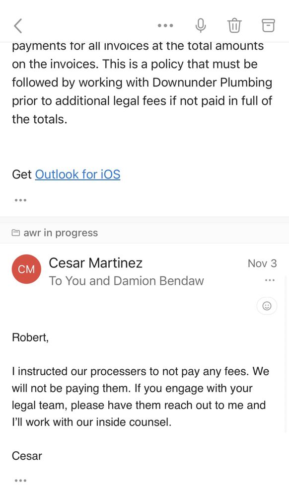 Slide of American Water Resources