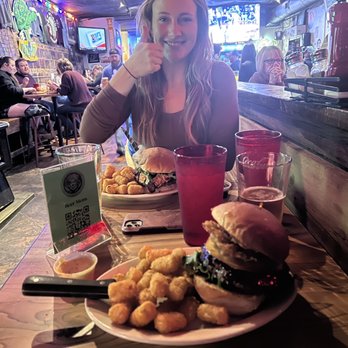 Tremont Tavern - Gouda burger w tots - Pubs Near Me - Chattanooga, Tennessee Tremont Tavern - Gouda burger w tots - Pubs Near Me - Chattanooga, Tennessee