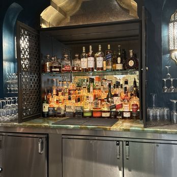 Cordova Coastal Chophouse & Bar - Back bar - Mediterranean Near Me - St. Augustine, Florida Cordova Coastal Chophouse & Bar - Back bar - Mediterranean Near Me - St. Augustine, Florida