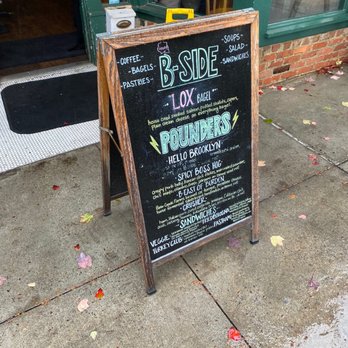 b-side - Streetside signage - Coffee & Tea Near Me - Decatur, Georgia