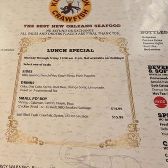 King Cajun Crawfish - Lunch specials - Cajun/Creole Near Me - Orlando, Florida