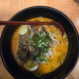 Tom Yum Lamb Ramen
