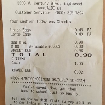 ALDI - When the eggs get close to their sell by date, they'll put them on super deep discount. 49¢ per dozen!!! Ridiculous!!! - Fruits & Veggies Near Me - Inglewood, California ALDI - When the eggs get close to their sell by date, they'll put them on super deep discount. 49¢ per dozen!!! Ridiculous!!! - Fruits & Veggies Near Me - Inglewood, California