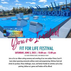 TERI Campus of Life - Fit for Life Festival Open Invitation - Saturday, June 3, 2023 10am - 12pm. FREE entry!