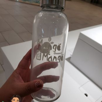 Mango Mango Dessert - Reusable glass bottle - Desserts Near Me - Aiea, Hawaii