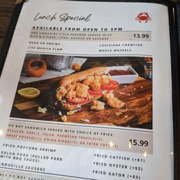 Menu 3/25