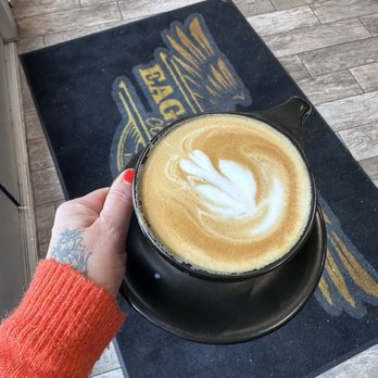 Eagle Brew Coffee Crew - Excellent latte. - Coffee & Tea Near Me - Hemet, California