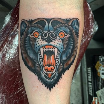 Black Palm Tattoo - Made by Aaron - Tattoo Near Me - Orange, California Black Palm Tattoo - Made by Aaron - Tattoo Near Me - Orange, California
