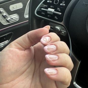 Nail & Hair Bar - THICK and UNEVEN gel builder And terribly uneven French design - Nail Salons Near Me - Burbank, California Nail & Hair Bar - THICK and UNEVEN gel builder And terribly uneven French design - Nail Salons Near Me - Burbank, California