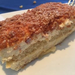 Always a delight!!! The creamy smooth decadent almond cake! Always a delight!!! The creamy smooth decadent almond cake!