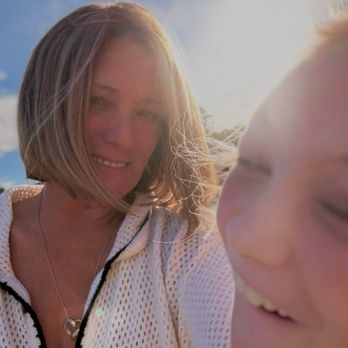 Nantasket Beach - Me n Autum S enjoying the sunshine - Beaches Near Me - Hull, Massachusetts