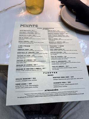 Menu photo 1 Mirate Los Angeles, CA Menu photo 1 Mirate Los Angeles, CA